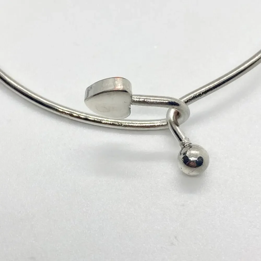 Rudolph the Red-Nosed Reindeer and Christmas Tree Bangle Charm Bracelet